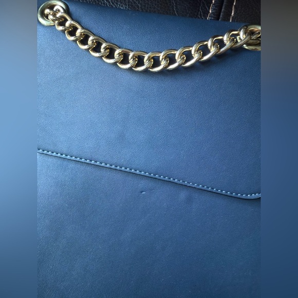 U.S. Polo Assn. Blue Backpack with Gold Accents - Picture 2 of 4